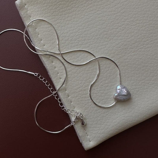 BAROQUE PEARL PENDANT NECKLACE