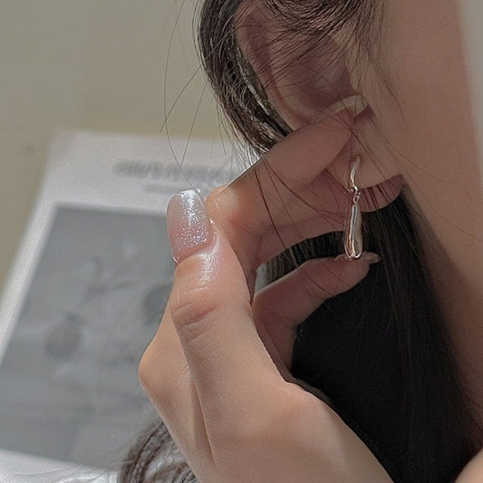 STERLING SILVER TEARDROP EARRINGS