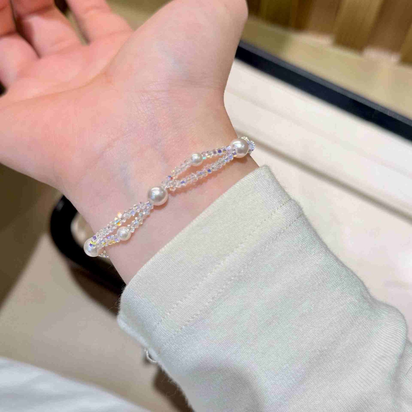 MULTICOLOR DOUBLE-LAYER BRACELET