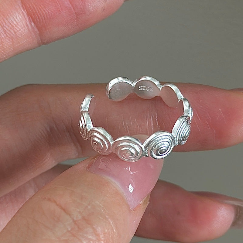 SWIRL OPEN RING