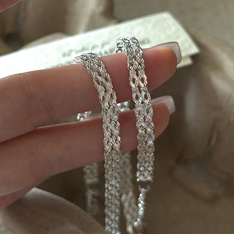 WOVEN GEOMETRIC DIAMOND BRACELET