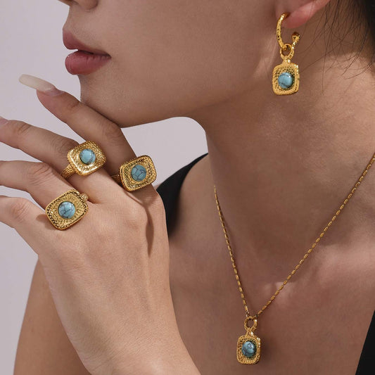 GOLDEN TURQUOISE SET