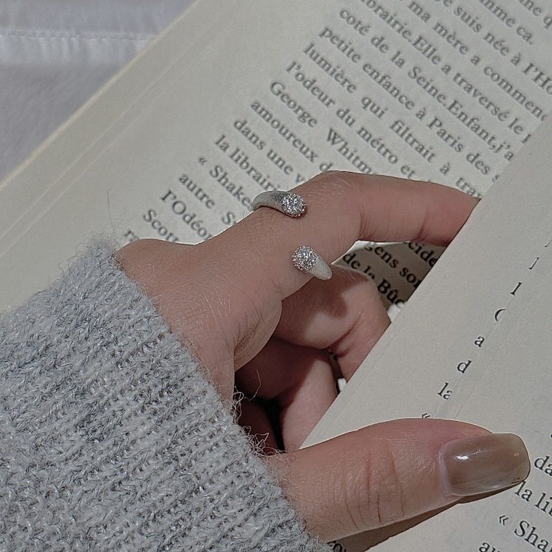 VINTAGE BRUSHED OPEN RING