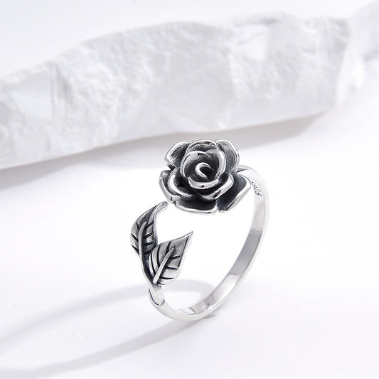 ROSE VINE OPEN RING