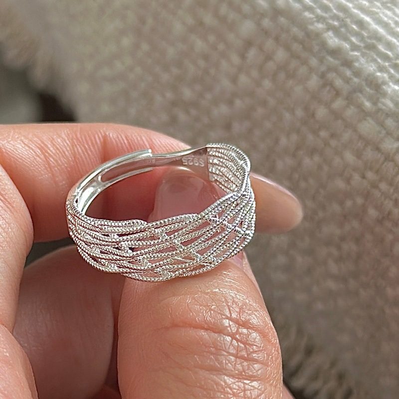 「 INTERLACE 」 OPEN RING